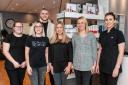 Owner Abi Scrimshire and her team at Inca Hair and Beauty